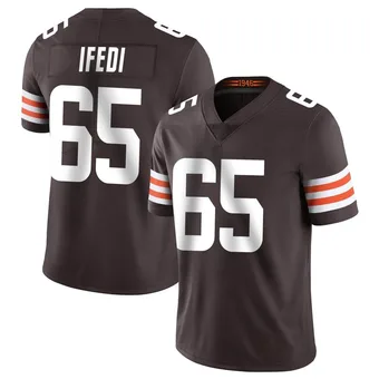 Men's Germain Ifedi Brown Limited Team Color Vapor Untouchable Football Jersey