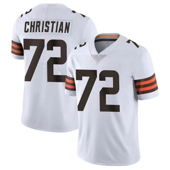 Men's Geron Christian White Limited Vapor Untouchable Football Jersey