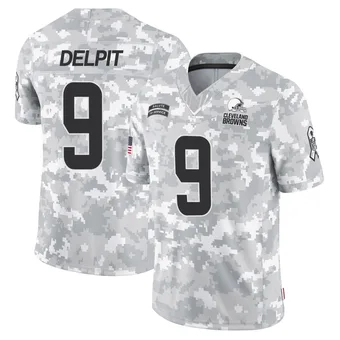 Men's Grant Delpit Arctic Camo Limited 2024 Salute to Service Football Jersey