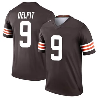 Men's Grant Delpit Brown Legend Football Jersey