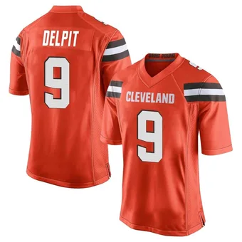 Men's Grant Delpit Orange Game Alternate Football Jersey