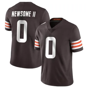 Men's Greg Newsome II Brown Limited Team Color Vapor Untouchable Football Jersey