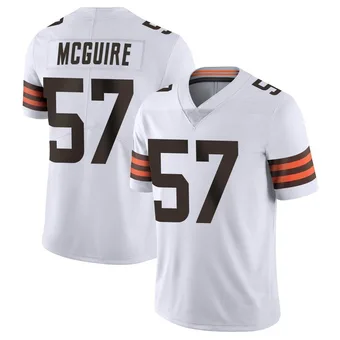 Men's Isaiah McGuire White Limited Vapor Untouchable Football Jersey