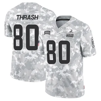 Men's Jamari Thrash Arctic Camo Limited 2024 Salute to Service Football Jersey