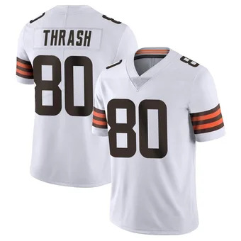 Men's Jamari Thrash White Limited Vapor Untouchable Football Jersey