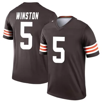 Men's Jameis Winston Brown Legend Football Jersey