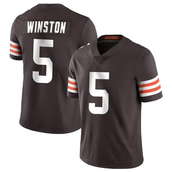 Men's Jameis Winston Brown Limited Team Color Vapor Untouchable Football Jersey