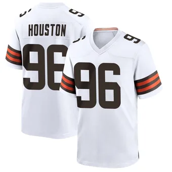 Men's James Houston White Game Football Jersey