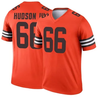 Men's James Hudson III Orange Legend Inverted Football Jersey