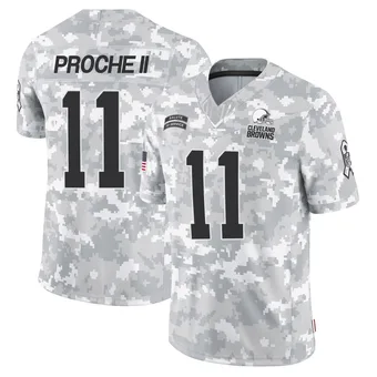 Men's James Proche II Arctic Camo Limited 2024 Salute to Service Football Jersey