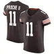 Men's James Proche II Brown Elite Vapor Football Jersey