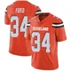 Men's Jerome Ford Orange Limited Alternate Vapor Untouchable Football Jersey