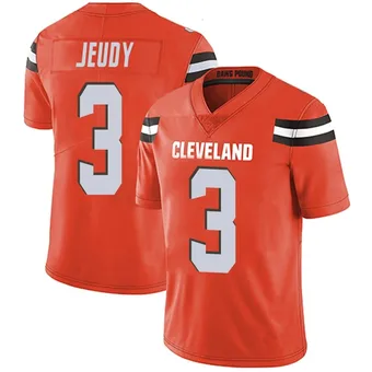 Men's Jerry Jeudy Orange Limited Alternate Vapor Untouchable Football Jersey