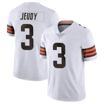 Men's Jerry Jeudy White Limited Vapor Untouchable Football Jersey