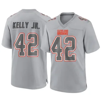 Men's John Kelly Jr. Gray Game Atmosphere Fashion Football Jersey