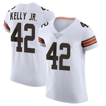 Men's John Kelly Jr. White Elite Vapor Football Jersey