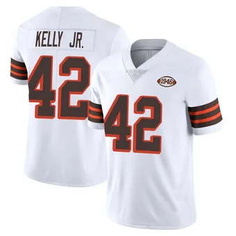 Men's John Kelly Jr. White Limited Vapor 1946 Collection Alternate Football Jersey