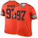 Men's Jowon Briggs Orange Legend Inverted Football Jersey