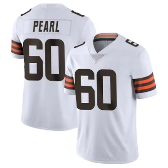 Men's Julian Pearl White Limited Vapor Untouchable Football Jersey