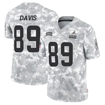 Men's Kaden Davis Arctic Camo Limited 2024 Salute to Service Football Jersey