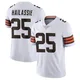 Men's Kahlef Hailassie White Limited Vapor Untouchable Football Jersey