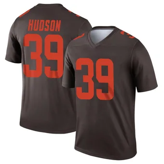 Men's Khaleke Hudson Brown Legend Alternate Football Jersey