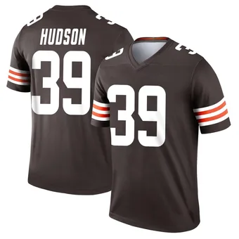 Men's Khaleke Hudson Brown Legend Football Jersey