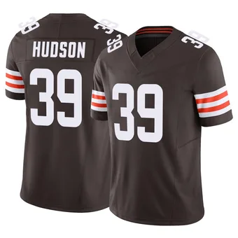 Men's Khaleke Hudson Brown Limited Vapor F.U.S.E. Football Jersey