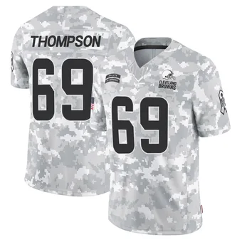 Men's Lorenzo Thompson Arctic Camo Limited 2024 Salute to Service Football Jersey