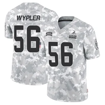 Men's Luke Wypler Arctic Camo Limited 2024 Salute to Service Football Jersey