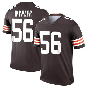 Men's Luke Wypler Brown Legend Football Jersey