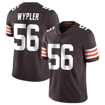 Men's Luke Wypler Brown Limited Team Color Vapor Untouchable Football Jersey