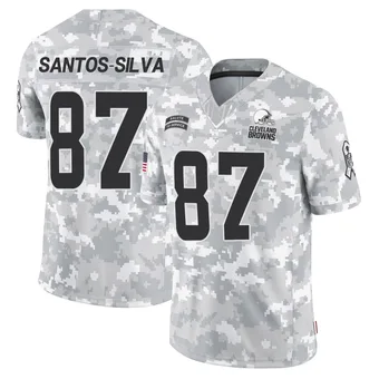 Men's Marcus Santos-Silva Arctic Camo Limited 2024 Salute to Service Football Jersey