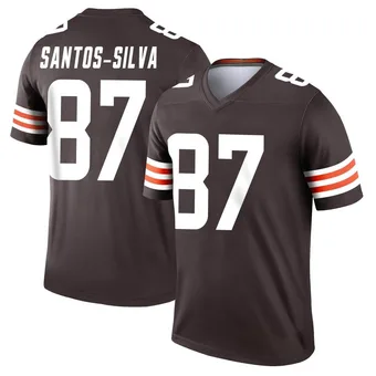 Men's Marcus Santos-Silva Brown Legend Football Jersey