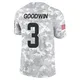 Men's Marquise Goodwin Arctic Camo Limited 2024 Salute to Service Football Jersey