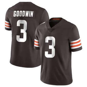 Men's Marquise Goodwin Brown Limited Team Color Vapor Untouchable Football Jersey