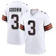 Men's Marquise Goodwin White Game Football Jersey