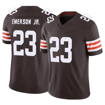 Men's Martin Emerson Jr. Brown Limited Vapor F.U.S.E. Football Jersey