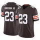 Men's Martin Emerson Jr. Brown Limited Vapor F.U.S.E. Football Jersey