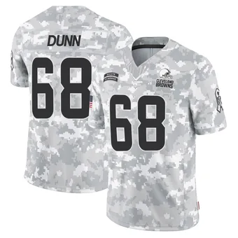 Men's Michael Dunn Arctic Camo Limited 2024 Salute to Service Football Jersey