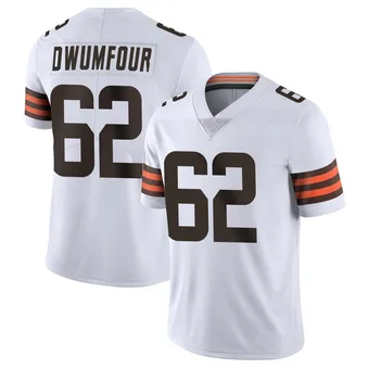 Men's Michael Dwumfour White Limited Vapor Untouchable Football Jersey