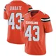 Men's Mohamoud Diabate Orange Limited Alternate Vapor Untouchable Football Jersey