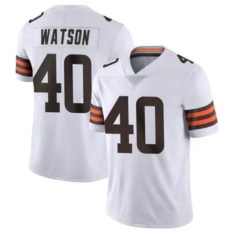 Men's Nathaniel Watson White Limited Vapor Untouchable Football Jersey