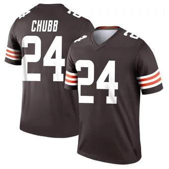 Men's Nick Chubb Brown Legend Football Jersey