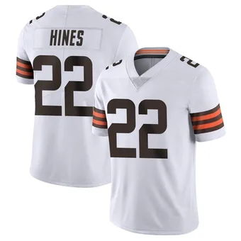 Men's Nyheim Hines White Limited Vapor Untouchable Football Jersey