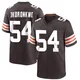 Men's Ogbo Okoronkwo Brown Game Team Color Football Jersey