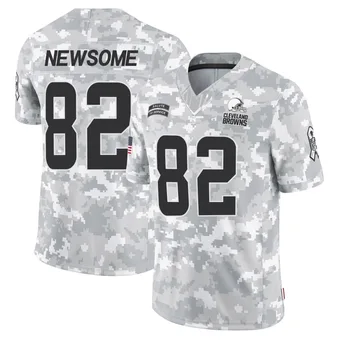 Men's Ozzie Newsome Arctic Camo Limited 2024 Salute to Service Football Jersey