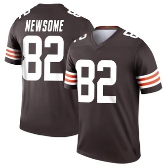 Men's Ozzie Newsome Brown Legend Football Jersey