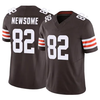 Men's Ozzie Newsome Brown Limited Vapor F.U.S.E. Football Jersey