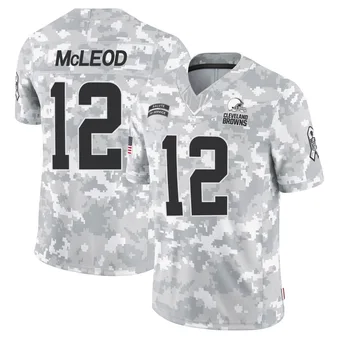 Men's Rodney McLeod Jr. Arctic Camo Limited 2024 Salute to Service Football Jersey